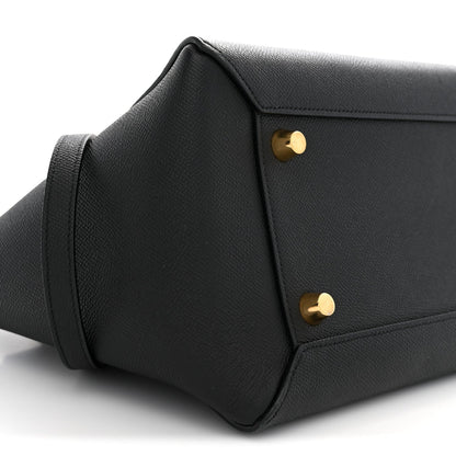 Celine Grained Calfskin Mini Belt Bag Black