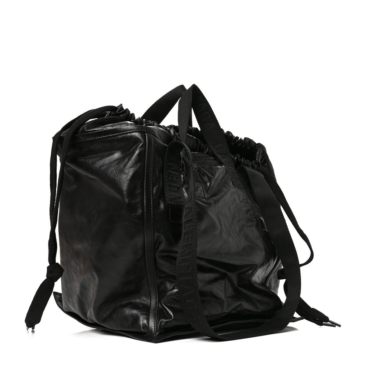 Balenciaga Calfskin Medium Cargo Tote Black