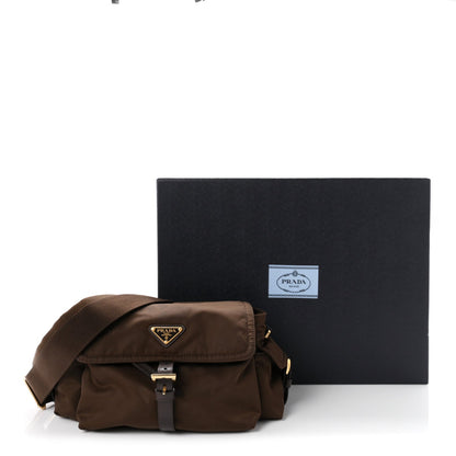Prada Re-Nylon Medium Explore Shoulder Bag Bruciato