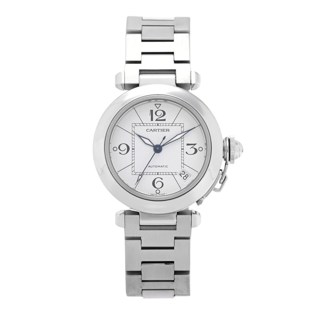 Cartier Stainless Steel 35mm Pasha C Automatic Watch