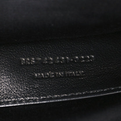 Saint Laurent Lambskin Matelasse Monogram Large Jamie 4.3 Shoulder Bag Black 1901958
