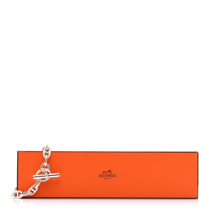 Hermes Sterling Silver MM Chaine d'Ancre Bracelet