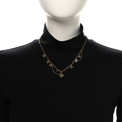 Louis Vuitton Metal Blooming Supple Necklace Gold