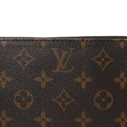 Louis Vuitton Monogram Chain Pochette Accessoires Brown