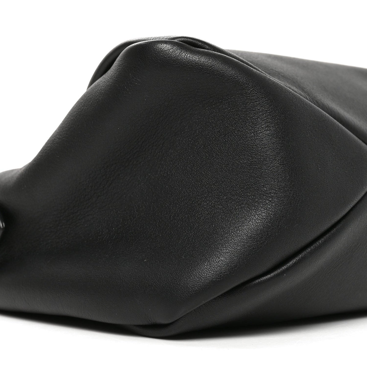 Prada Soft Calfskin Large Aimée Shoulder Bag Black