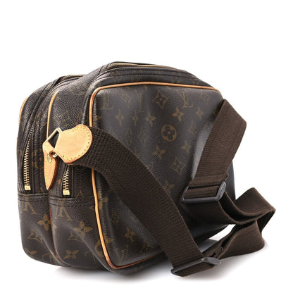 Louis Vuitton Monogram Reporter PM Brown