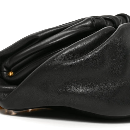 Bottega Veneta Nappa The Belt Chain Pouch Black