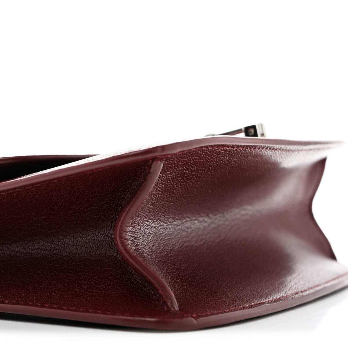 The Row Goatskin The Sofia 8.75 Crossbody Burgundy