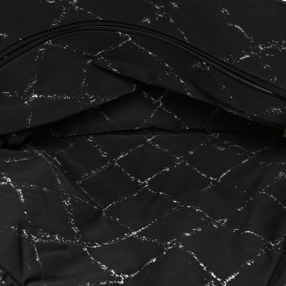 Chanel Nylon Travel Duffel Bag Black