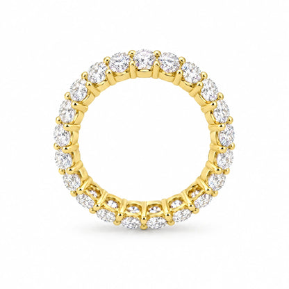 Eternelle 18K Gold Plated 925 Sterling Silver Cubic Zirconia Ring