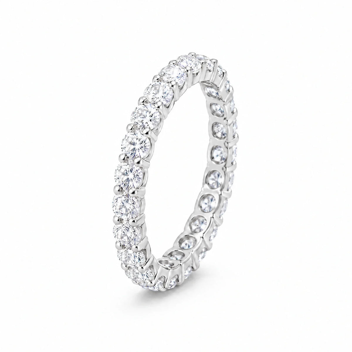 Eternelle 18K Gold Plated 925 Sterling Silver Cubic Zirconia Ring