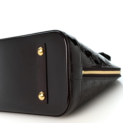Louis Vuitton Vernis Alma PM Bag Amarante