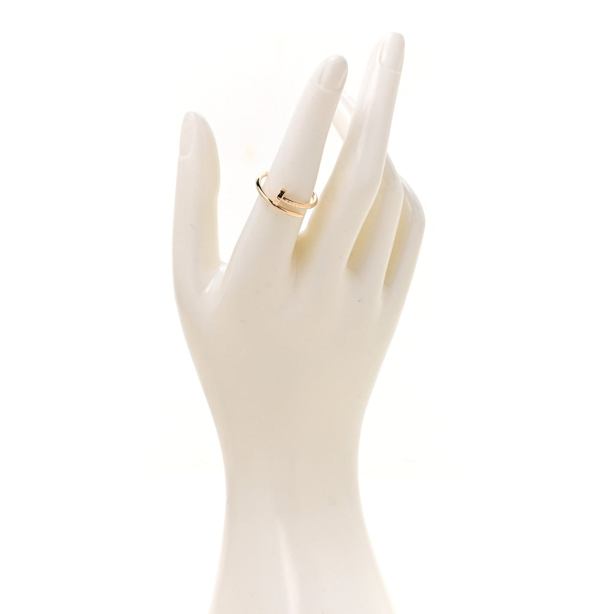 Cartier 18K Yellow Gold Small Juste Un Clou Ring 55 7.25