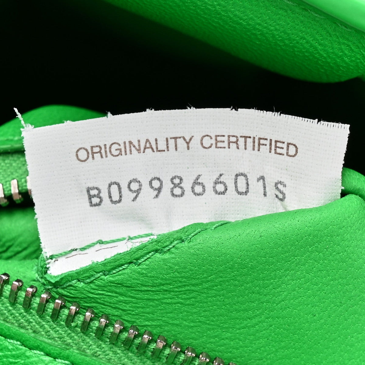 Bottega Veneta Nappa Padded Cassette Bag Parakeet