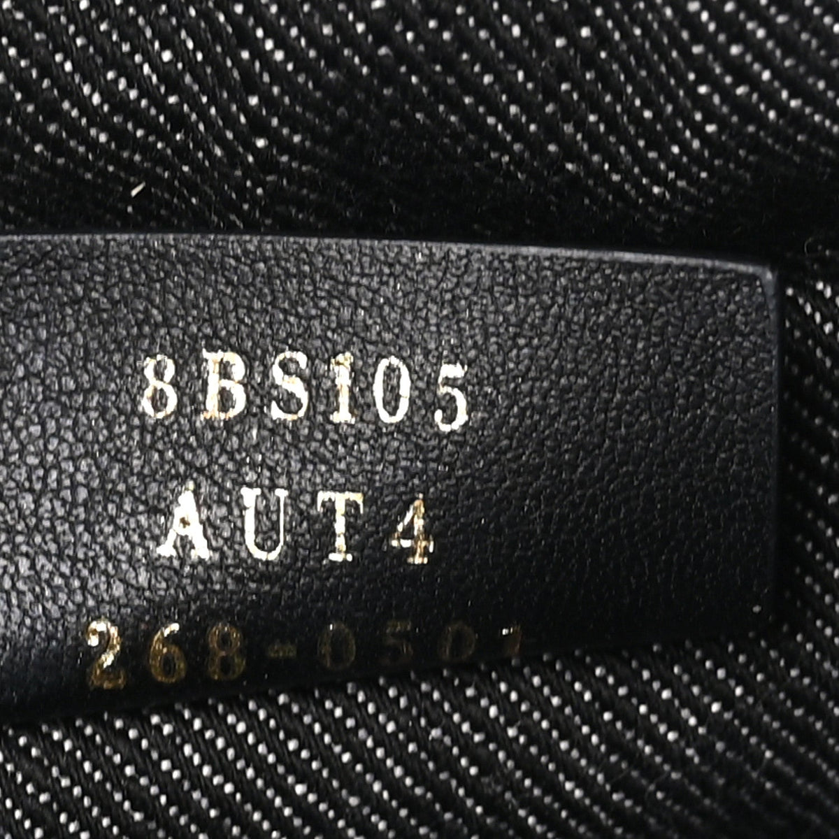 Fendi Denim Small Mamma Baguette Dark Blue