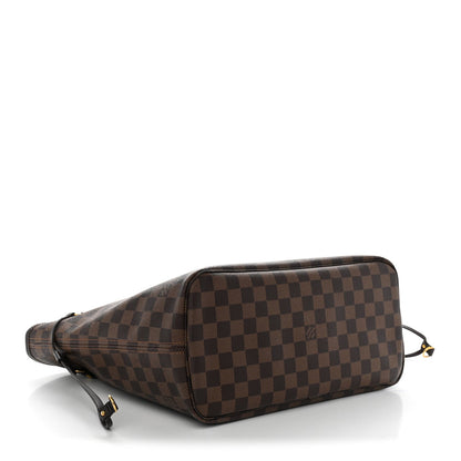 Louis Vuitton Damier Ebene Neo Neverfull MM Rose Ballerine