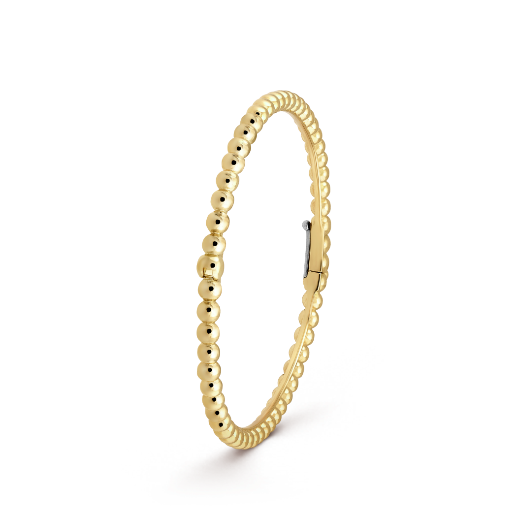18K Gold VCA Perlée Pearls of Gold Bracelet
