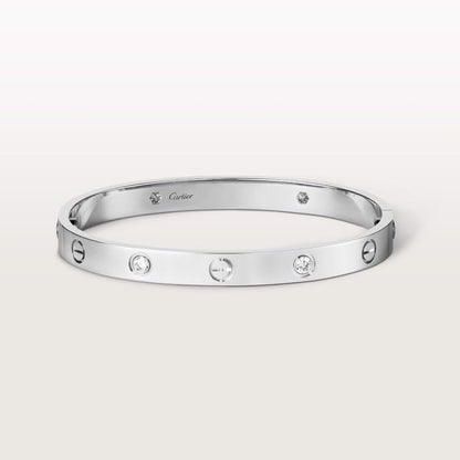 18K Gold Diamonds Cartier Love Bracelet