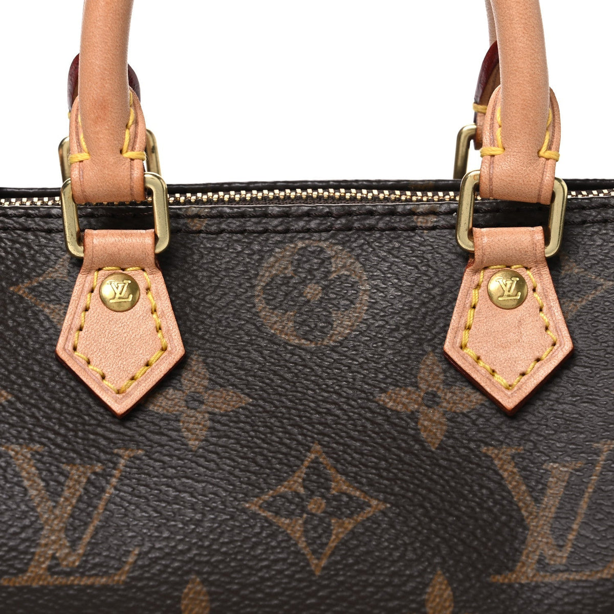 Louis Vuitton Monogram Canvas Nano Speedy Brown M61252
