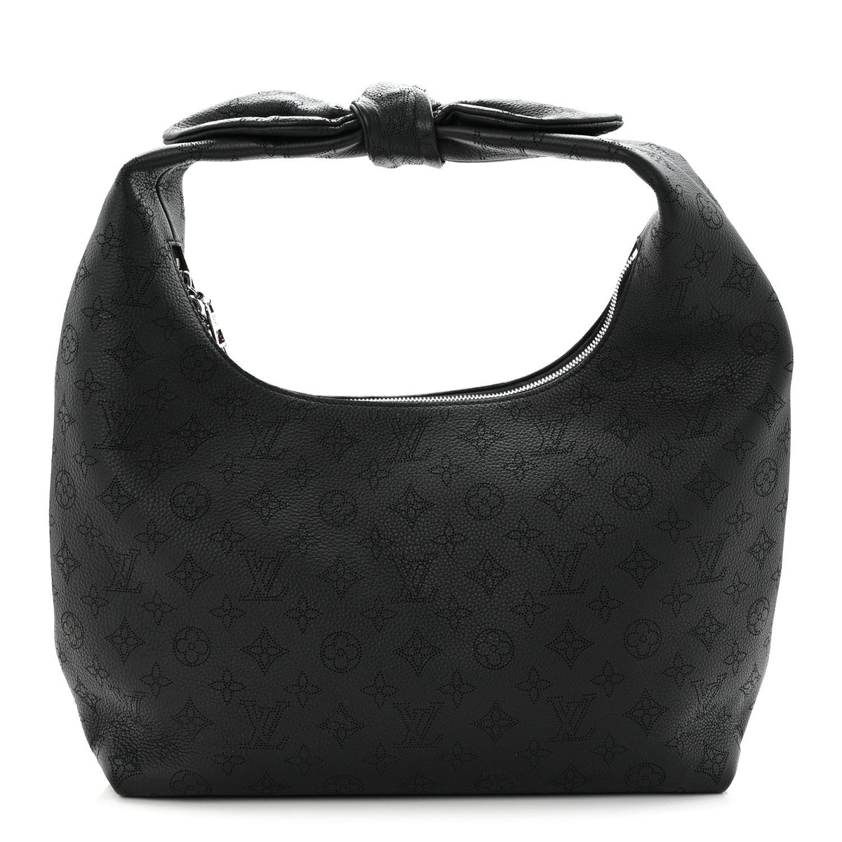 Louis Vuitton Mahina Why Knot MM Black