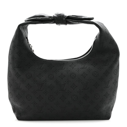 Louis Vuitton Mahina Why Knot MM Black