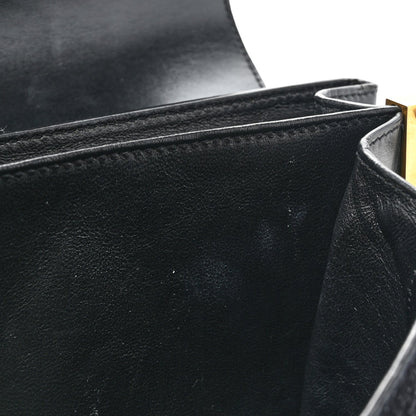 Saint Laurent Suede Le Monogramme Satchel Black