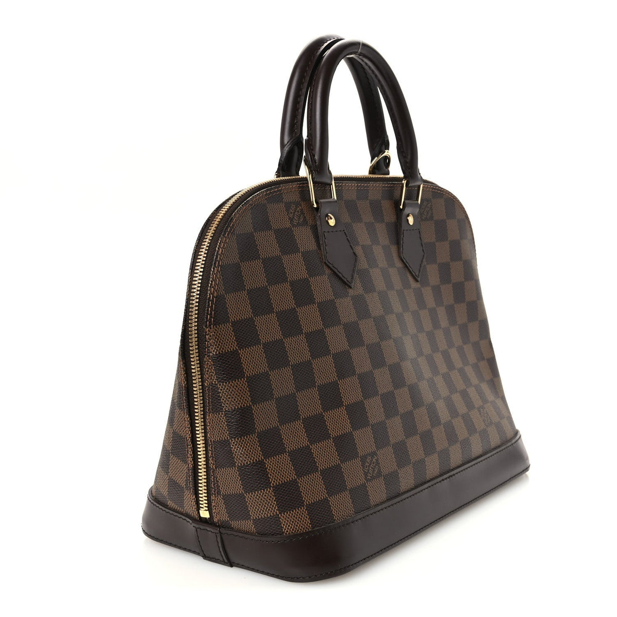 Louis Vuitton Damier Ebene Alma PM Brown