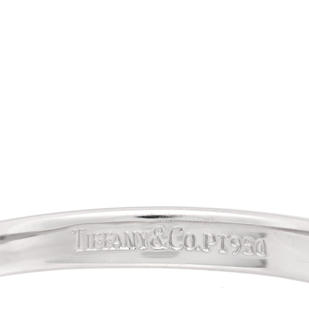 Tiffany Platinum Diamond 0.25ct Solitaire Engagement Ring