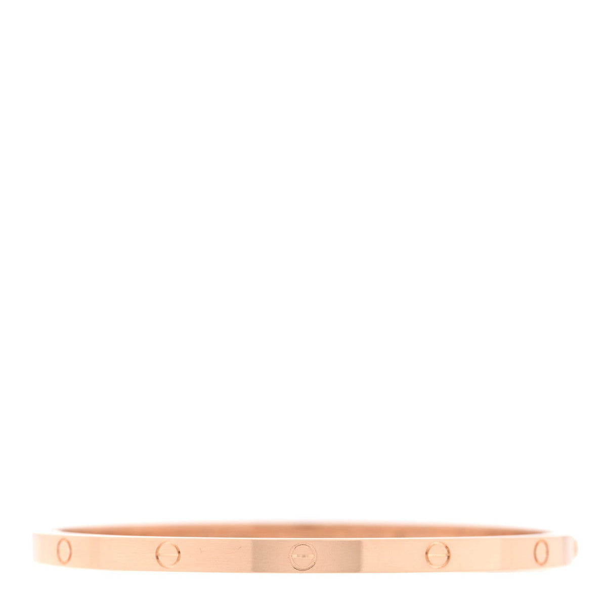 Cartier 18K Pink Gold Small LOVE Bracelet 17