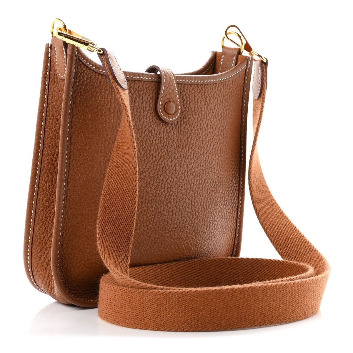 Hermes Taurillon Clemence Evelyne TPM Gold 1982765