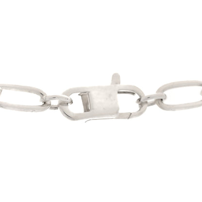 Tiffany Sterling Silver 1837 Double Lock Necklace