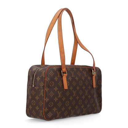 Louis Vuitton Monogram Canvas Cite GM Shoulder Bag Brown