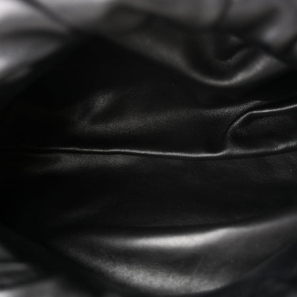 Bottega Veneta Calfskin The Chain Pouch Black