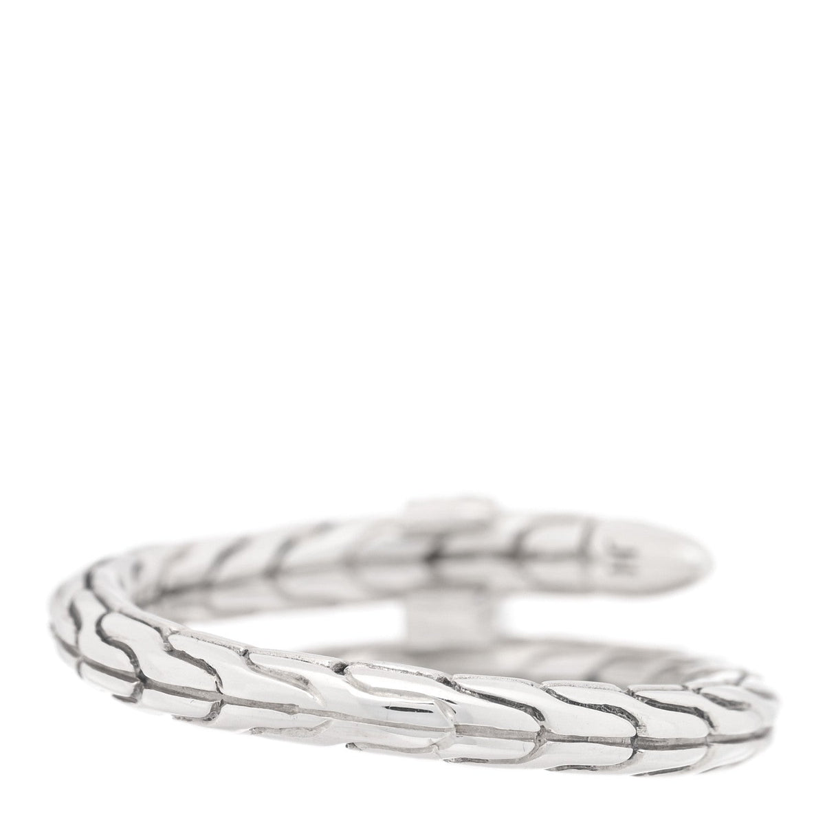 John Hardy Sterling Silver Diamond Spear Ring 54 7