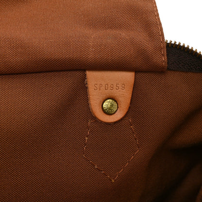 Louis Vuitton Monogram Speedy 35 Brown