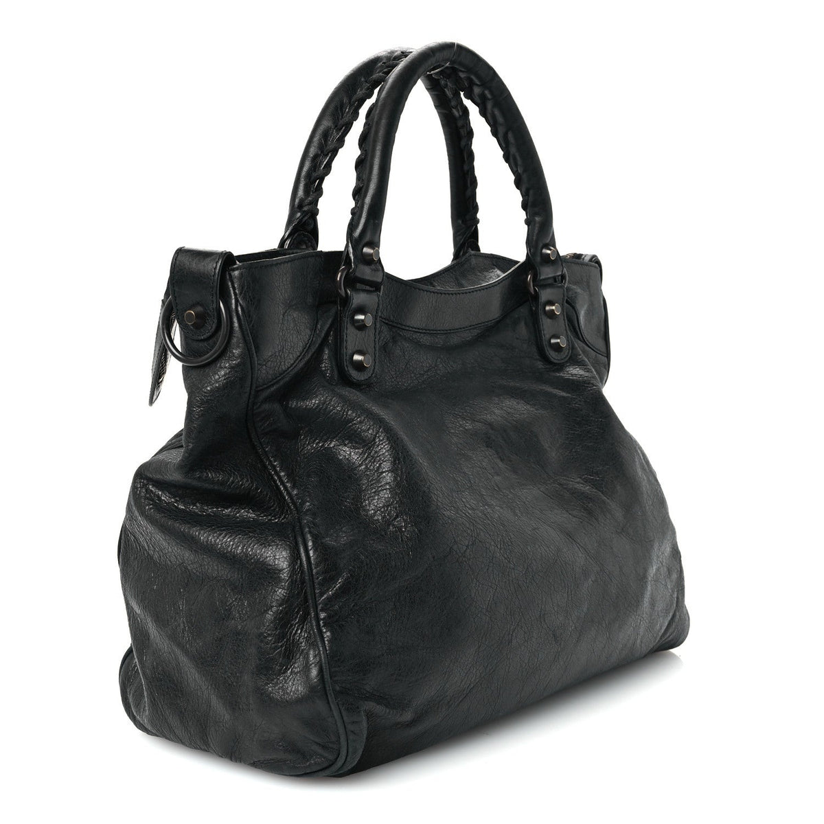 Balenciaga Agneau Classic Hardware Velo Black