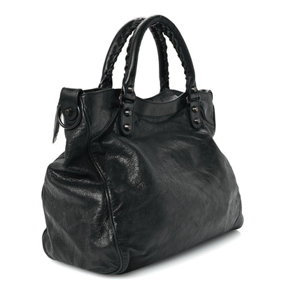 Balenciaga Agneau Classic Hardware Velo Black