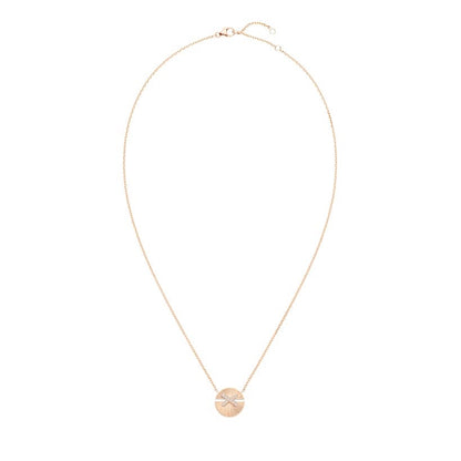 18K Rose Gold Diamonds Chaumet Jeux De Liens Harmony Pendant