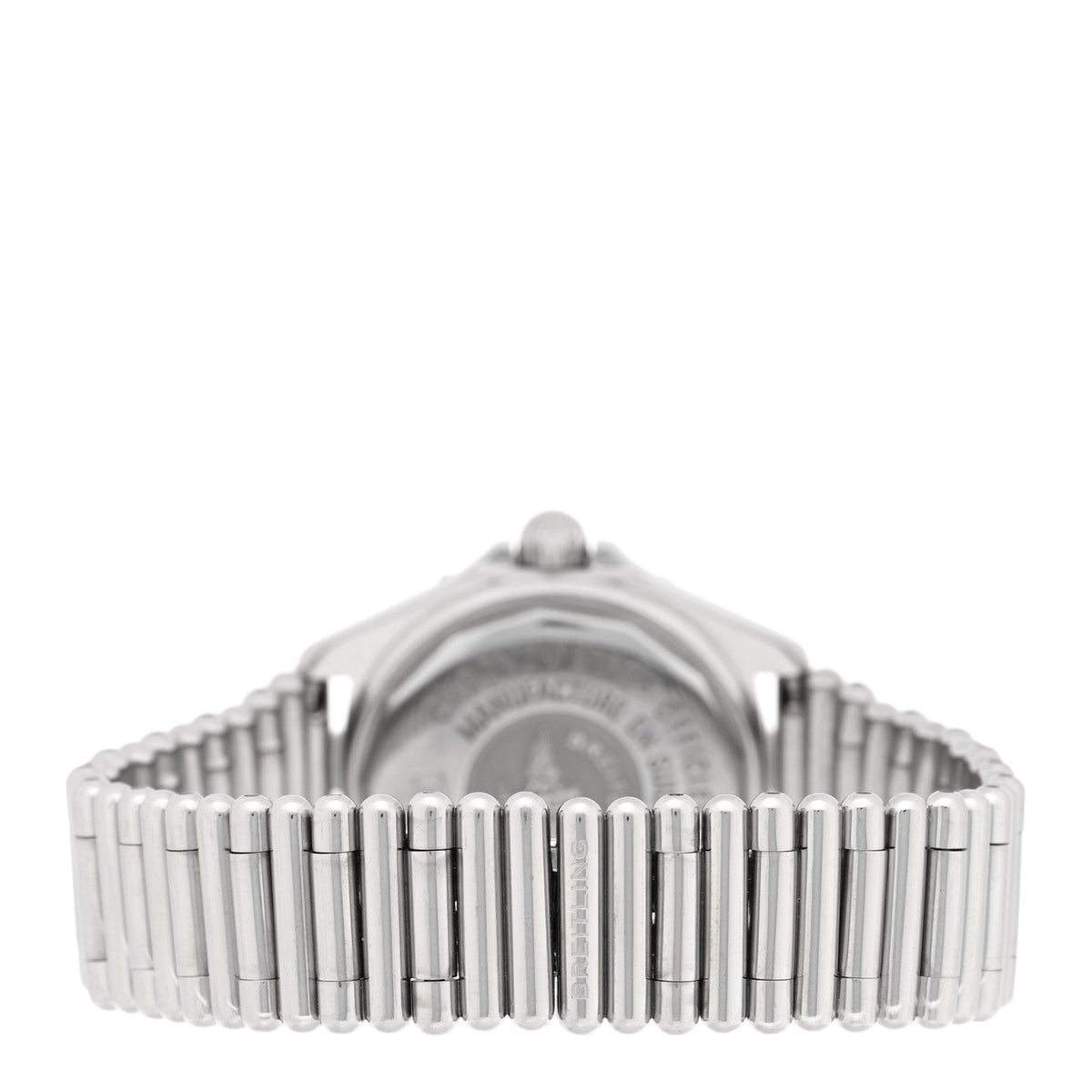 Breitling Stainless Steel Diamond Mother of Pearl 32mm Lady Cockpit Quartz Watch A71365