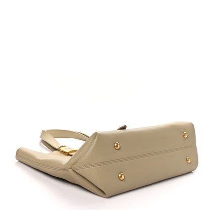 Louis Vuitton Grained Calfskin Low Key Cabas MM Clay