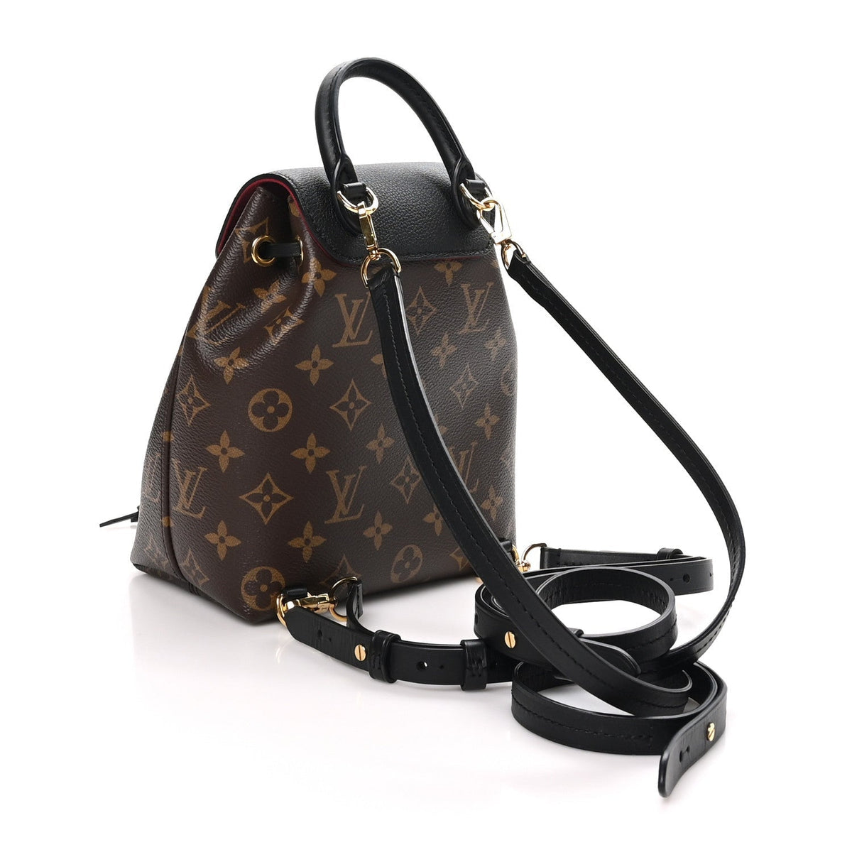 Louis Vuitton Monogram Canvas BB Montsouris NM Backpack Black