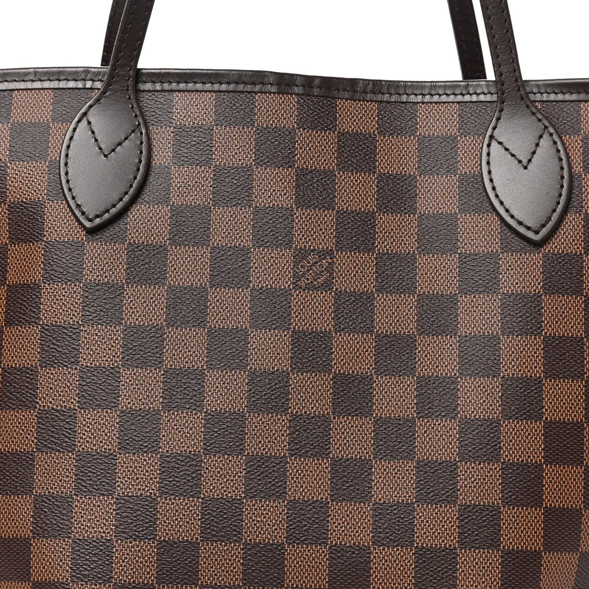 Louis Vuitton Damier Ebene Canvas Neo Neverfull MM Tote Bag Brown