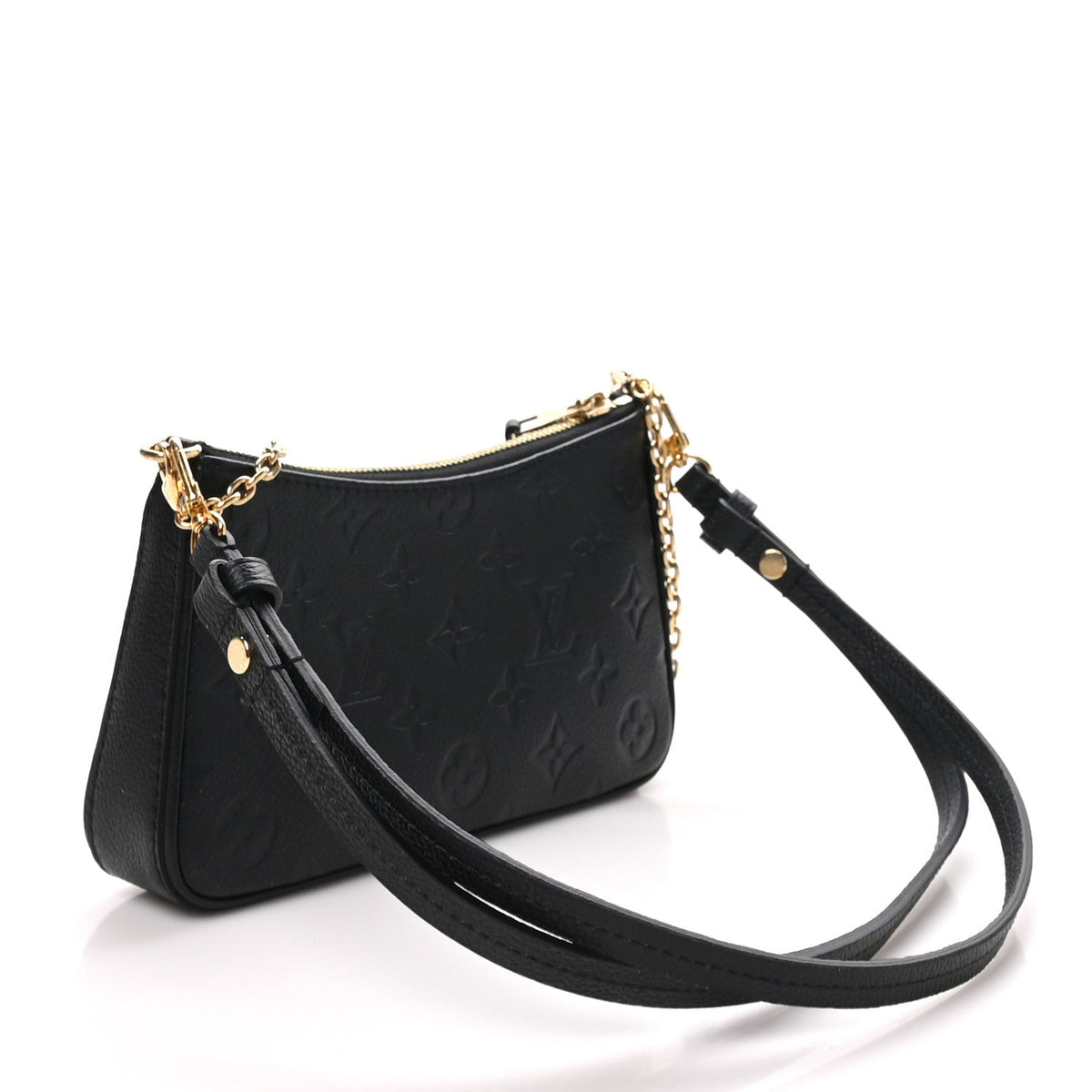 Louis Vuitton Empreinte Easy Pouch On Strap Black