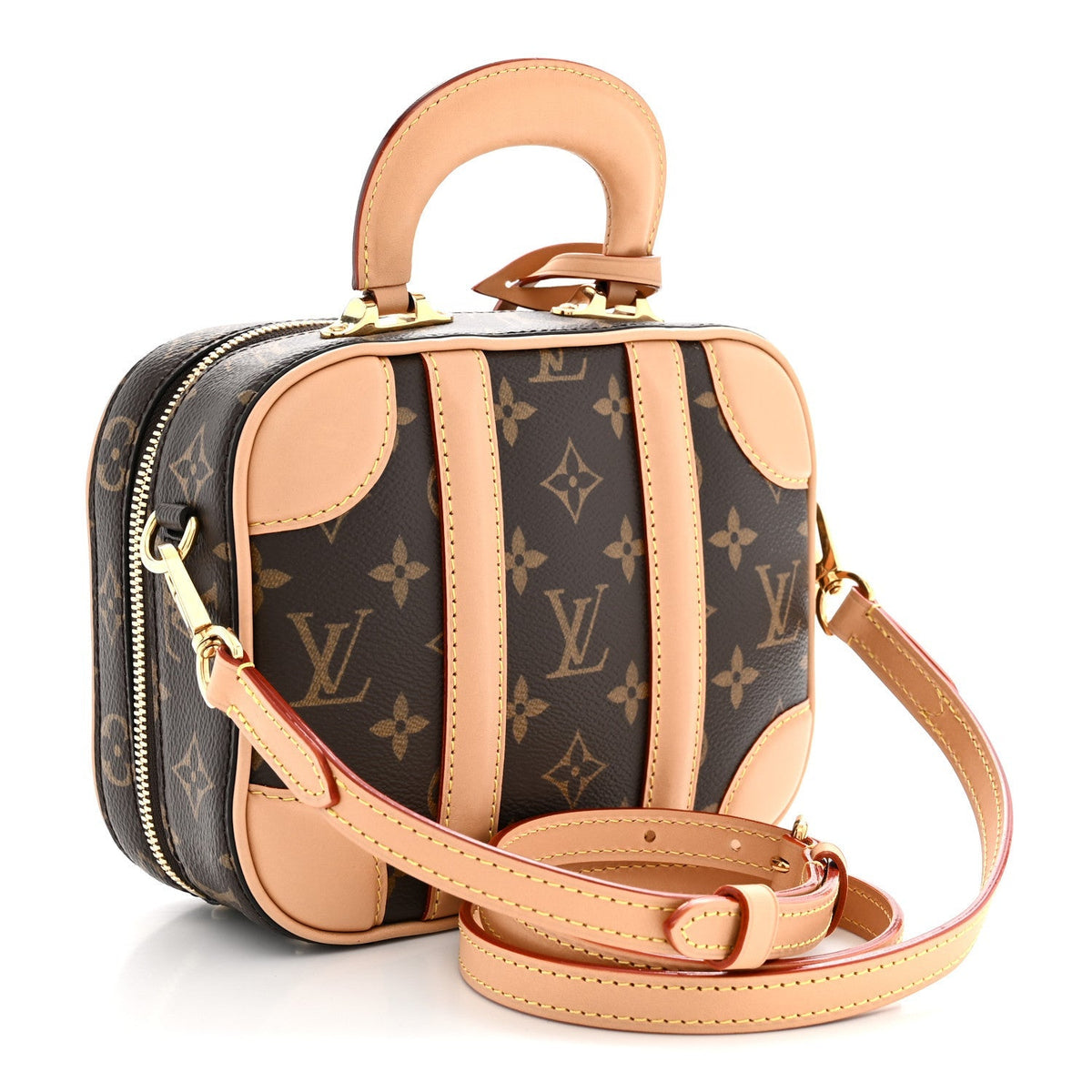 Louis Vuitton Monogram Valisette BB Brown