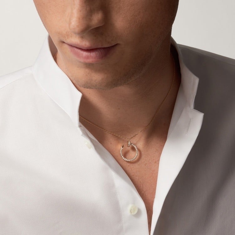 18K Gold Diamond Juste Un Clou Necklace