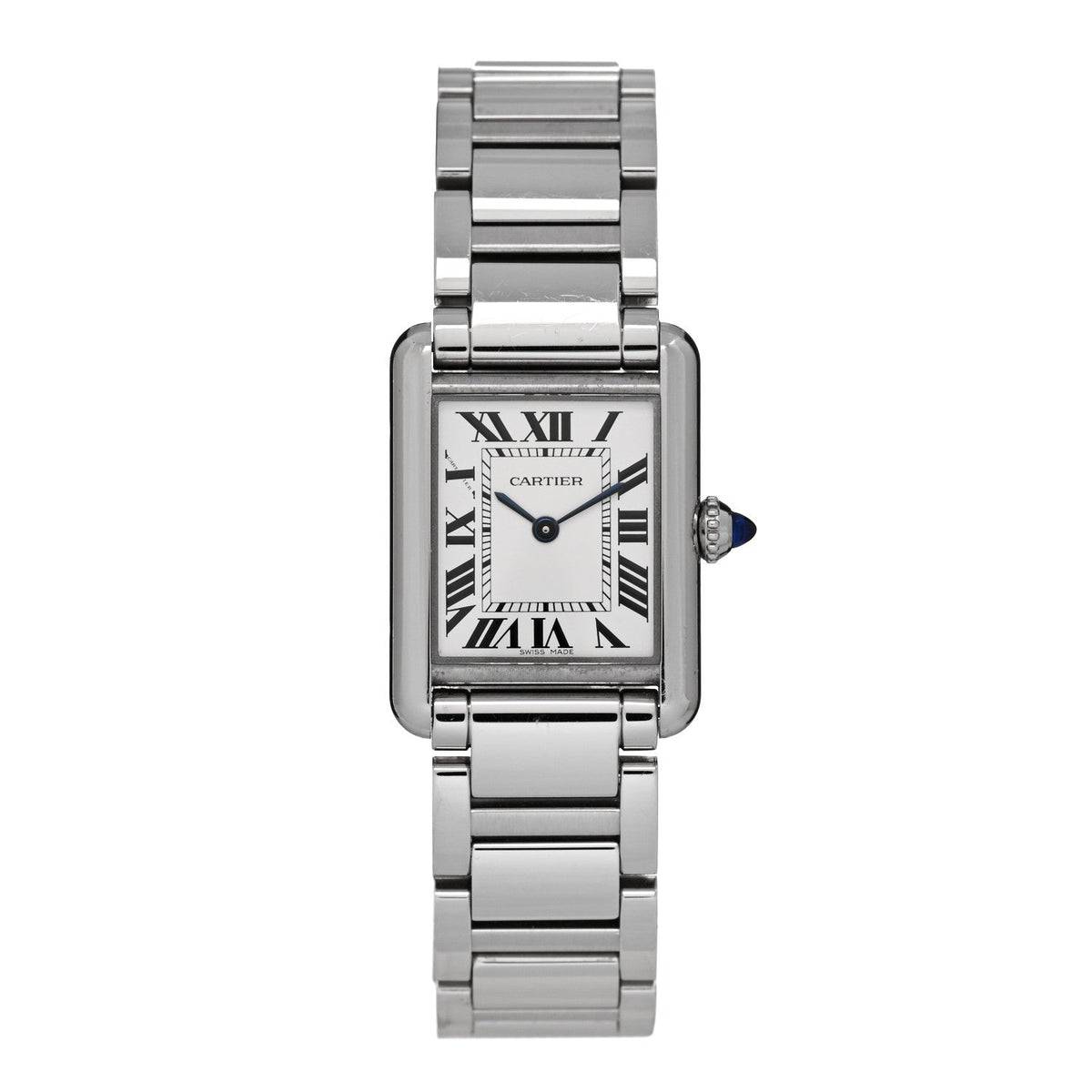 Cartier Stainless Steel Women's 22mm Tank Must Watch