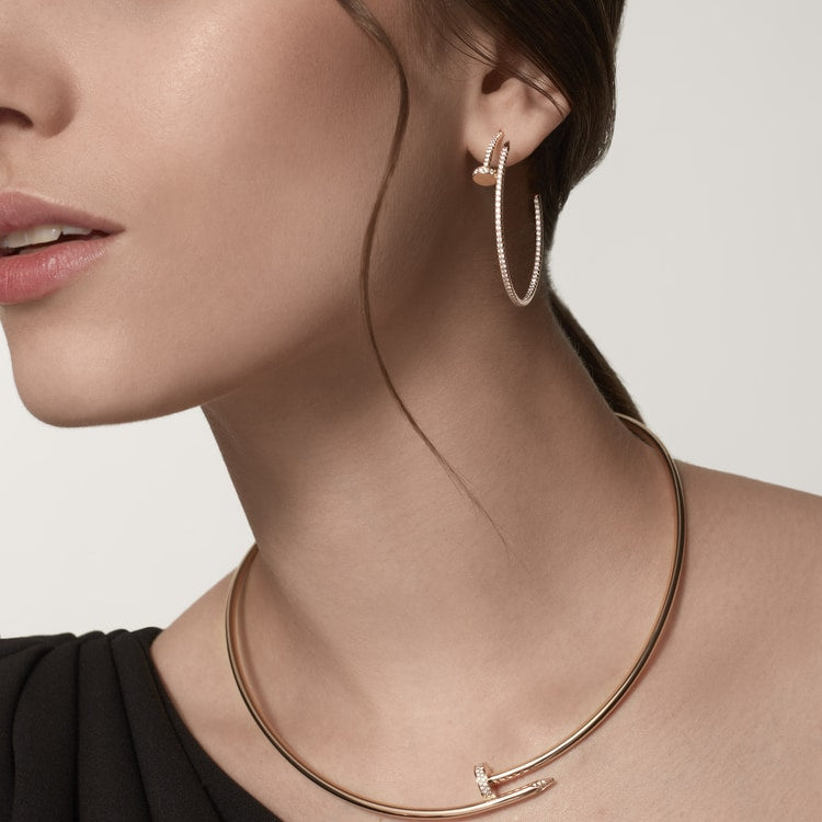 18K Gold Diamonds Cartier Juste un Clou Earring