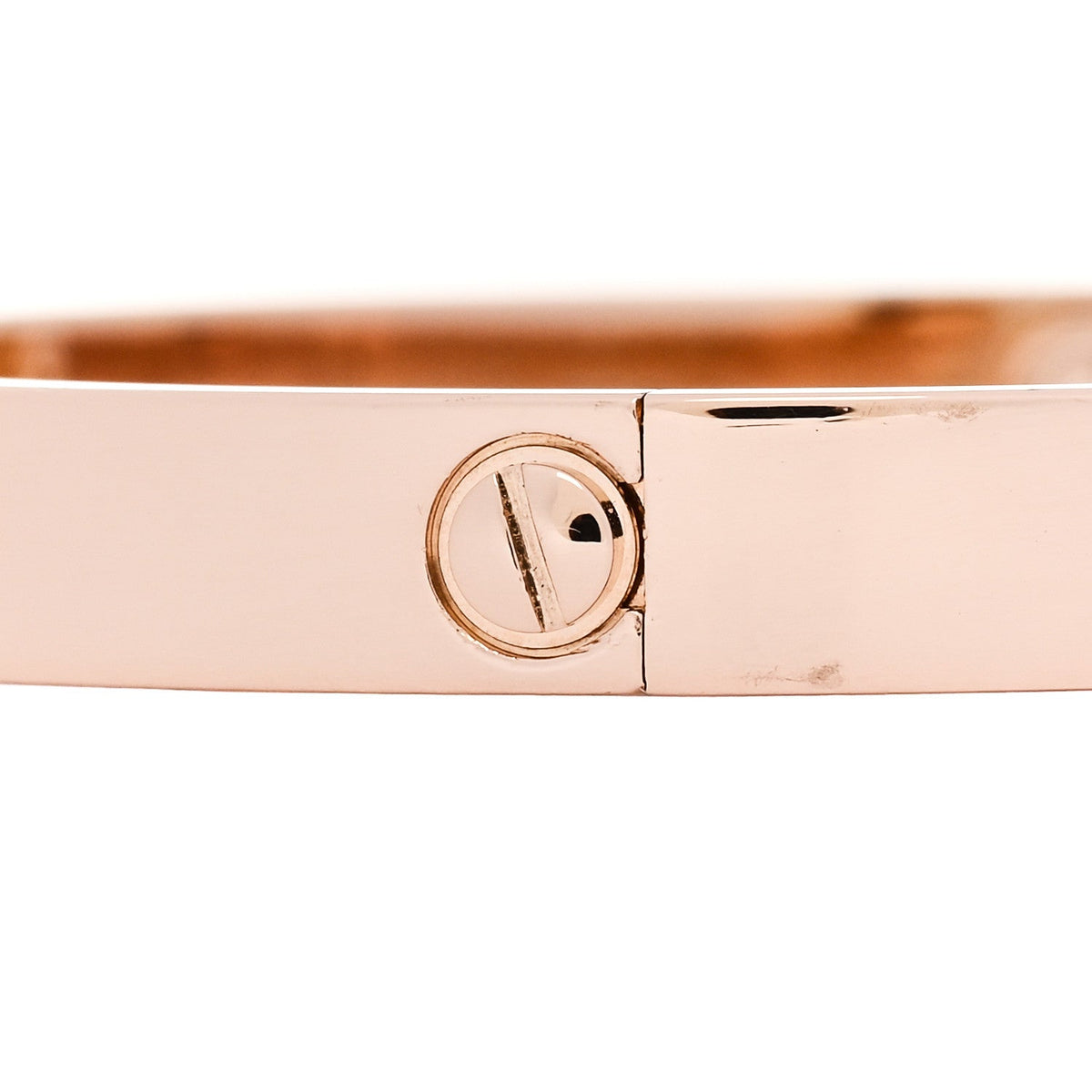 Cartier 18K Pink Gold LOVE Bracelet 17