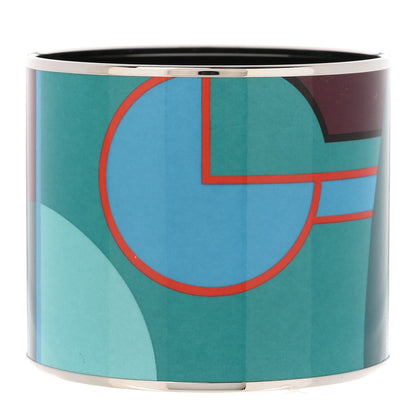 Hermes Enamel Printed Mega Wide Sport Bracelet 70 Veneneux