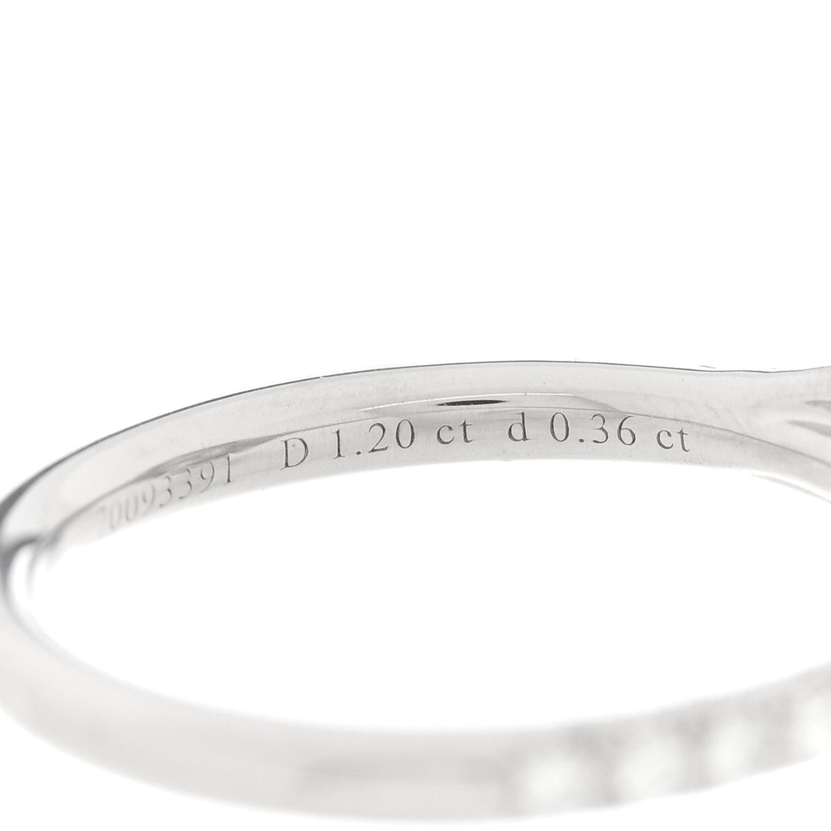 Tiffany Platinum Diamond Soleste Cushion Cut Double Halo Ring 47 4